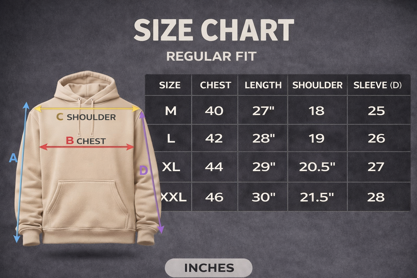 LEON NYC Back Print Hoodie