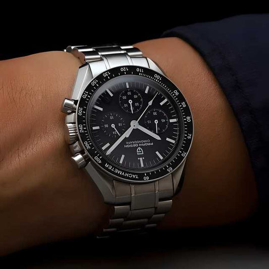Men Silver Stainless Steel Strap Watch it3qpj-2a