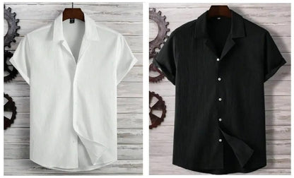 Men's Ice Silk Quick-Drying Shirt Combo of 2 it3qpj-2a