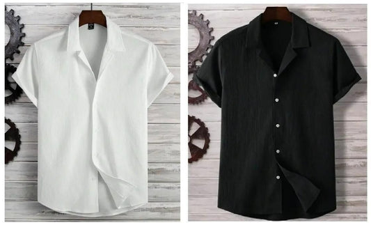 Men's Ice Silk Quick-Drying Shirt Combo of 2 it3qpj-2a