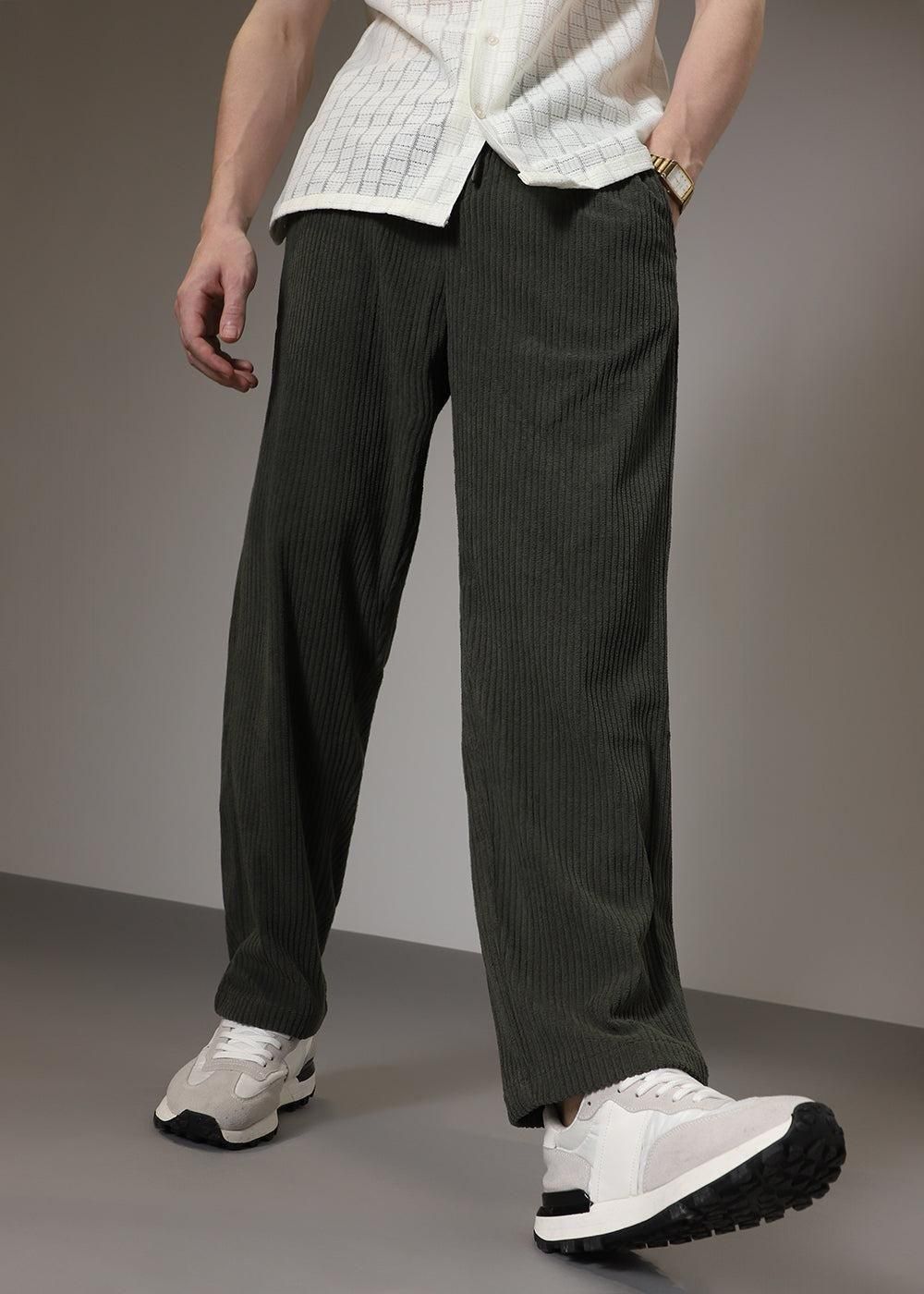 Men's Caudray Fabric Stylish Pants leon