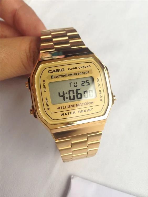 Casio Vintage Digital Gold Unisex Watch it3qpj-2a