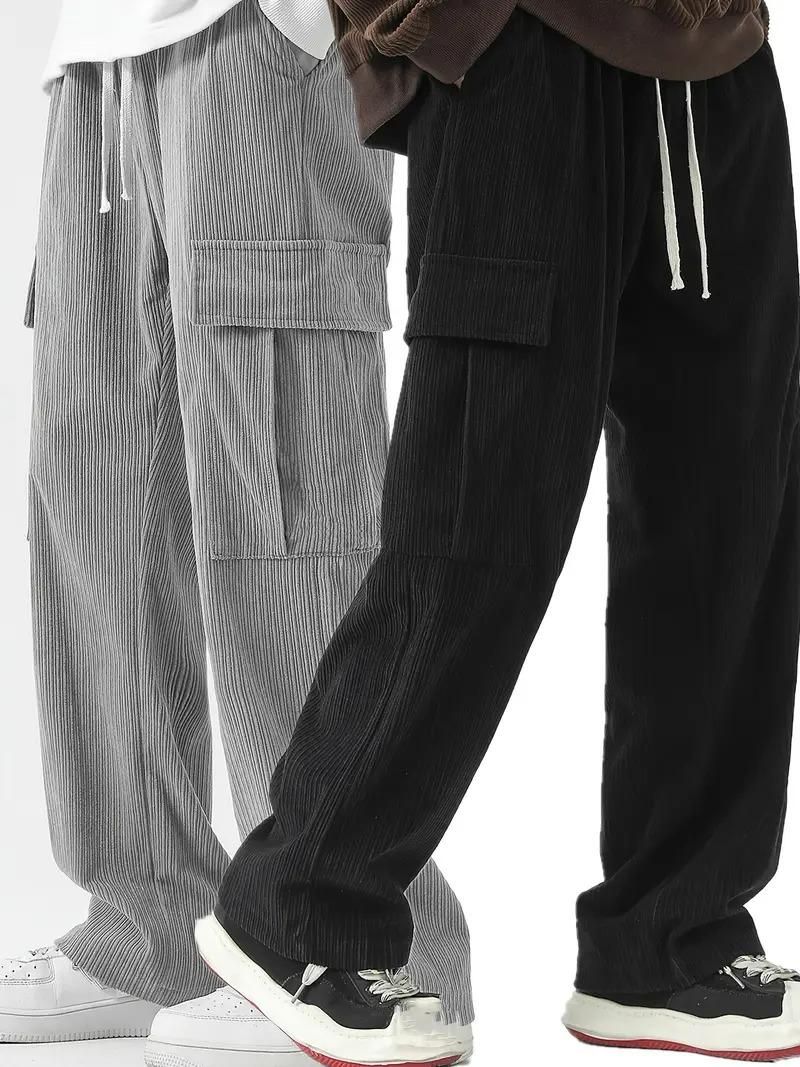 Men's Corduroy Cargo Pant Pack of 2 it3qpj-2a