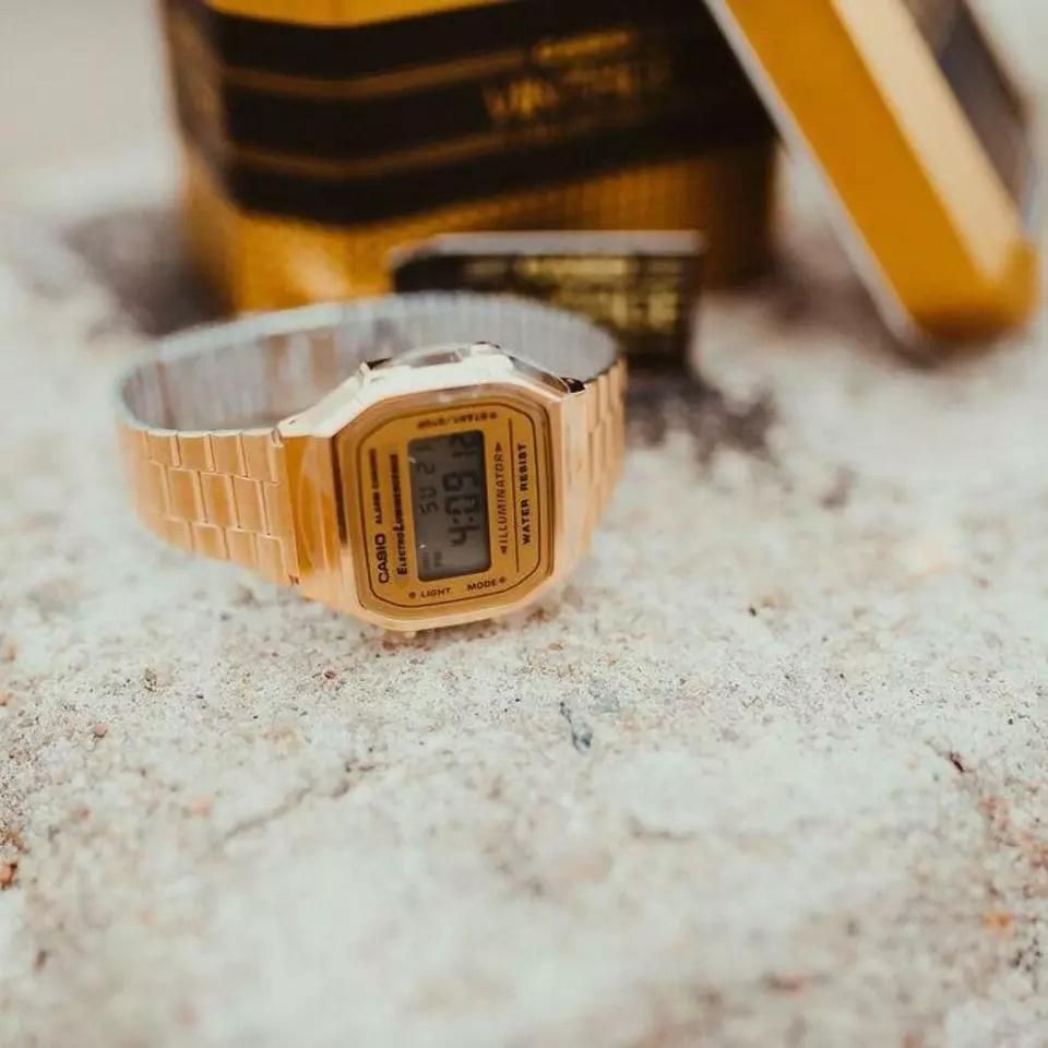 Casio Vintage Digital Gold Unisex Watch it3qpj-2a