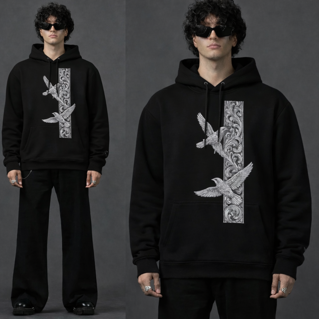 LEON Winged Emblem Hoodie