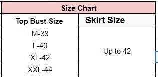 Women Rayon Top with Skirt Sets leon