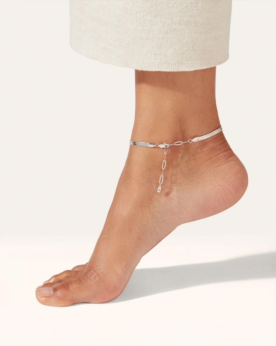Anti Tarnish Lucky Snake Anklets it3qpj-2a