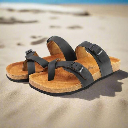 Men's Casual Flat Sandal it3qpj-2a