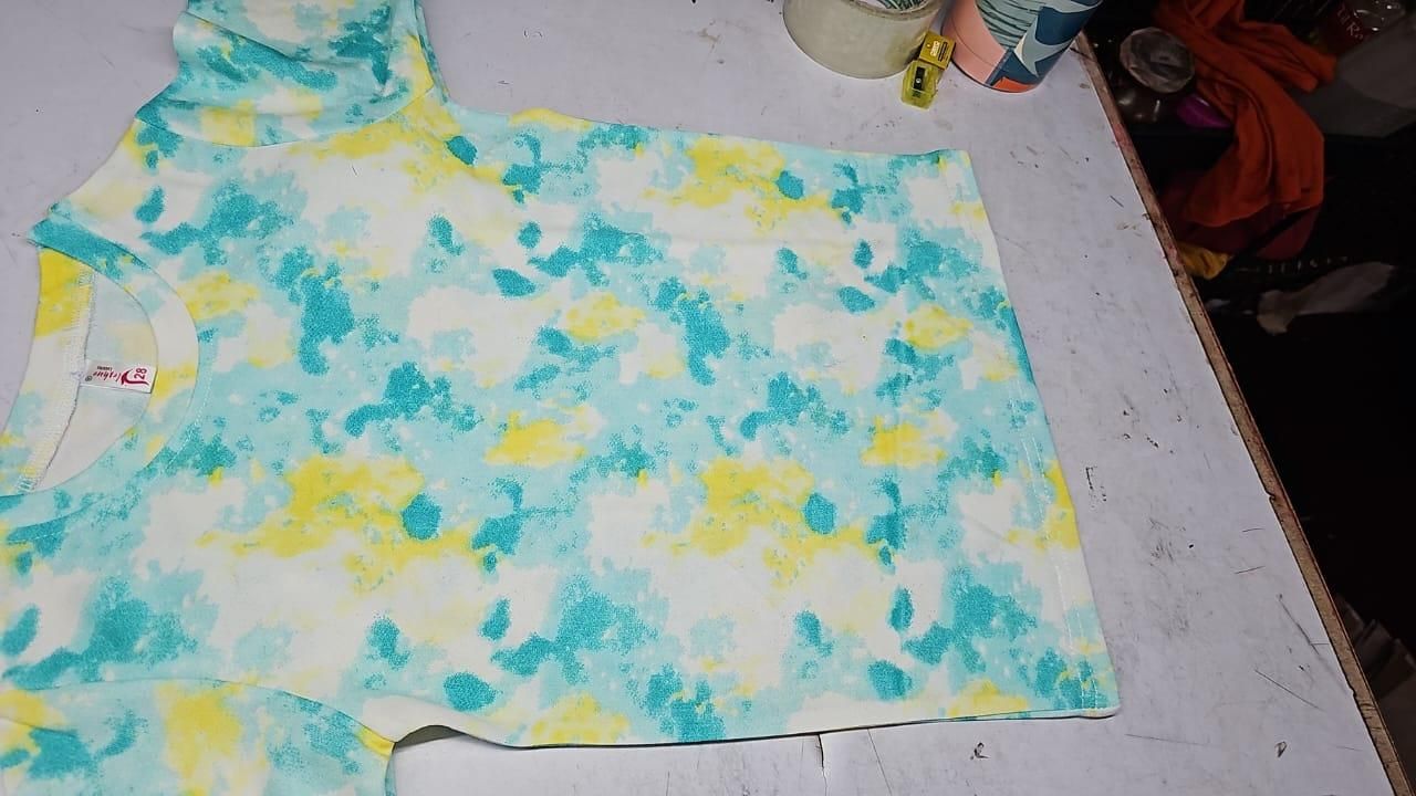 Women's Casual Tie Dye Print Night Suit it3qpj-2a