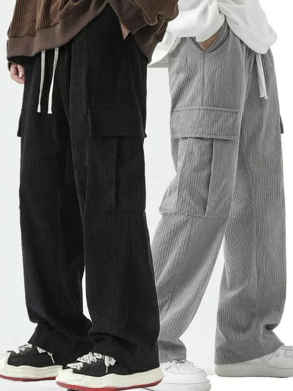 Men's Corduroy Cargo Pant Pack of 2 it3qpj-2a
