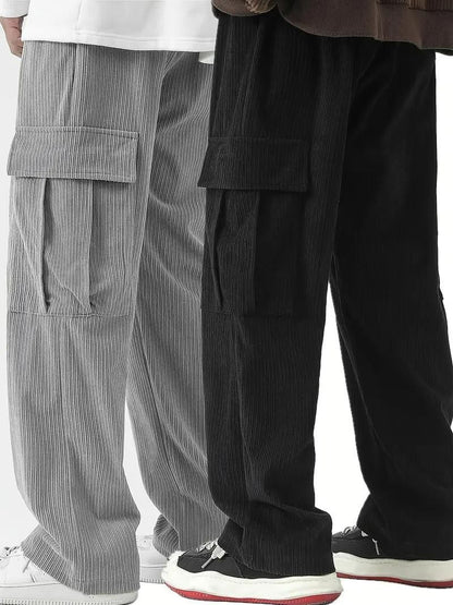 Men's Corduroy Cargo Pant Pack of 2 it3qpj-2a