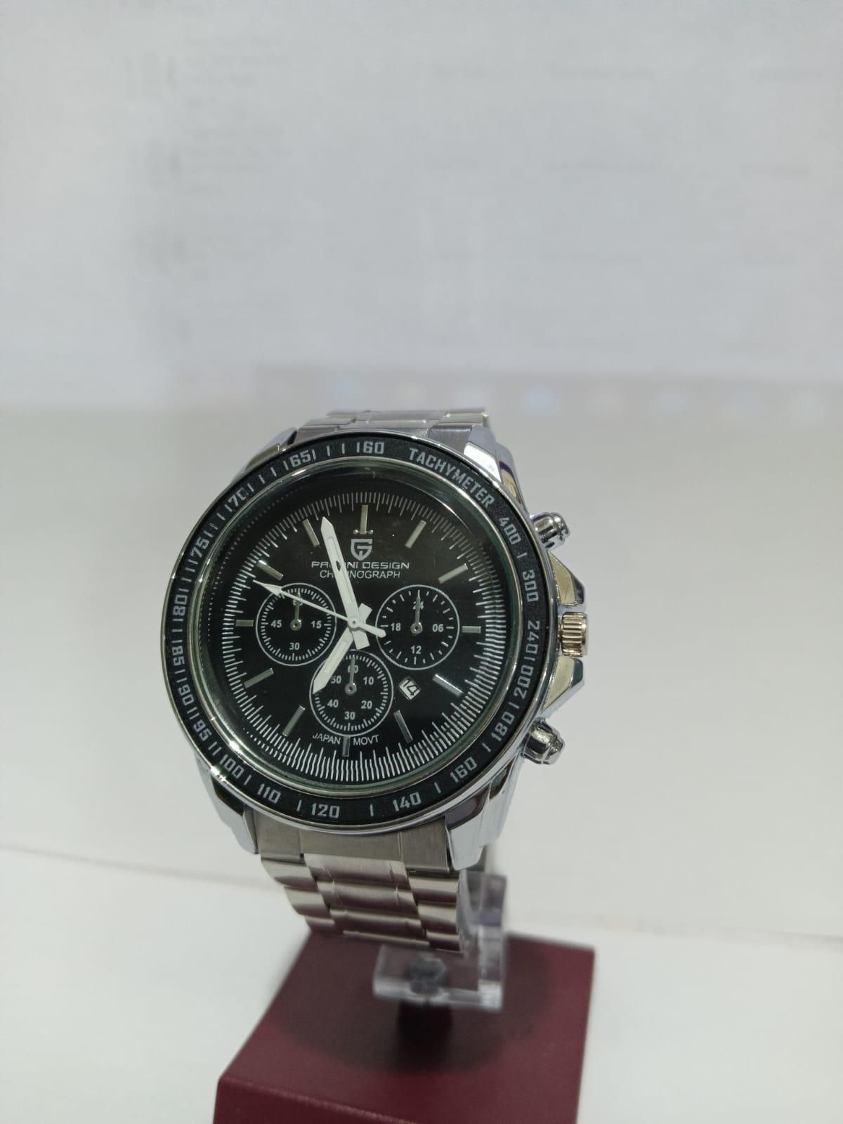 Men Silver Stainless Steel Strap Watch it3qpj-2a
