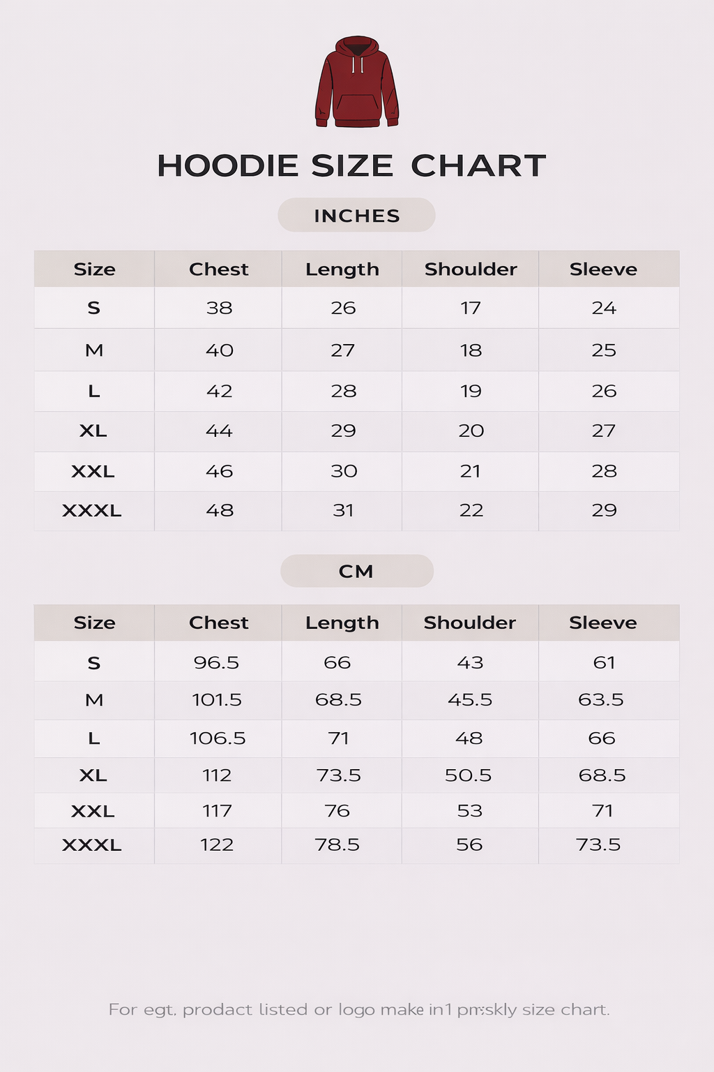 leon- wine & white hoodie